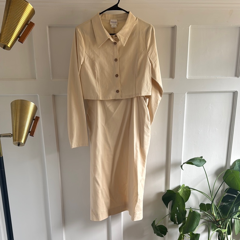 Find me now brand two piece skirt and top set